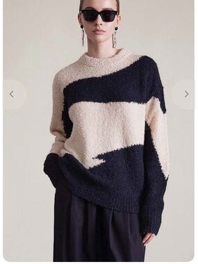 Apiece Apart Elle Textured Crew Sweater